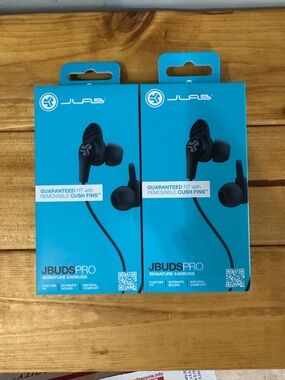 JLab JBuds Pro Signature Earbuds - Black